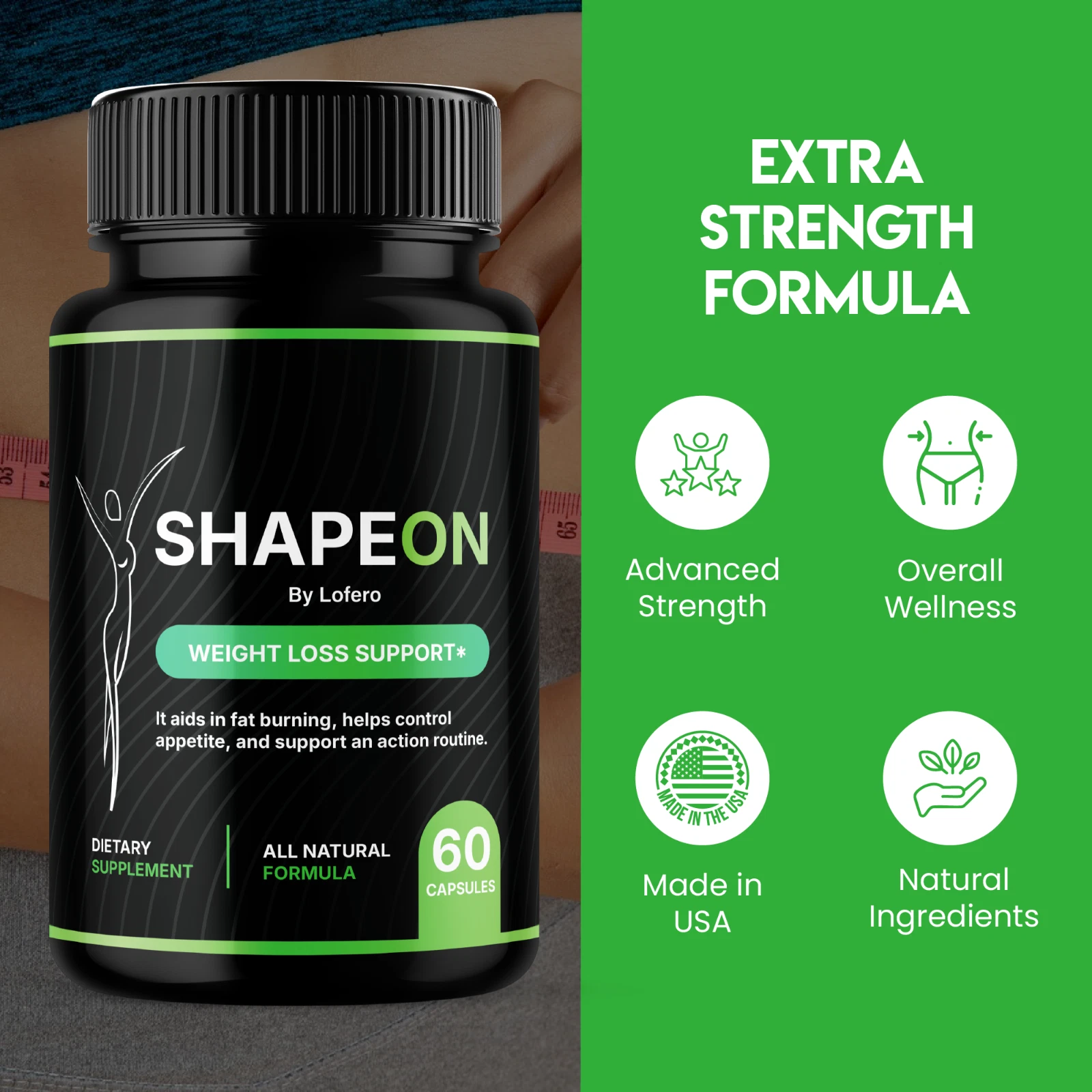 ShapeON Weight Loss Support Supplement